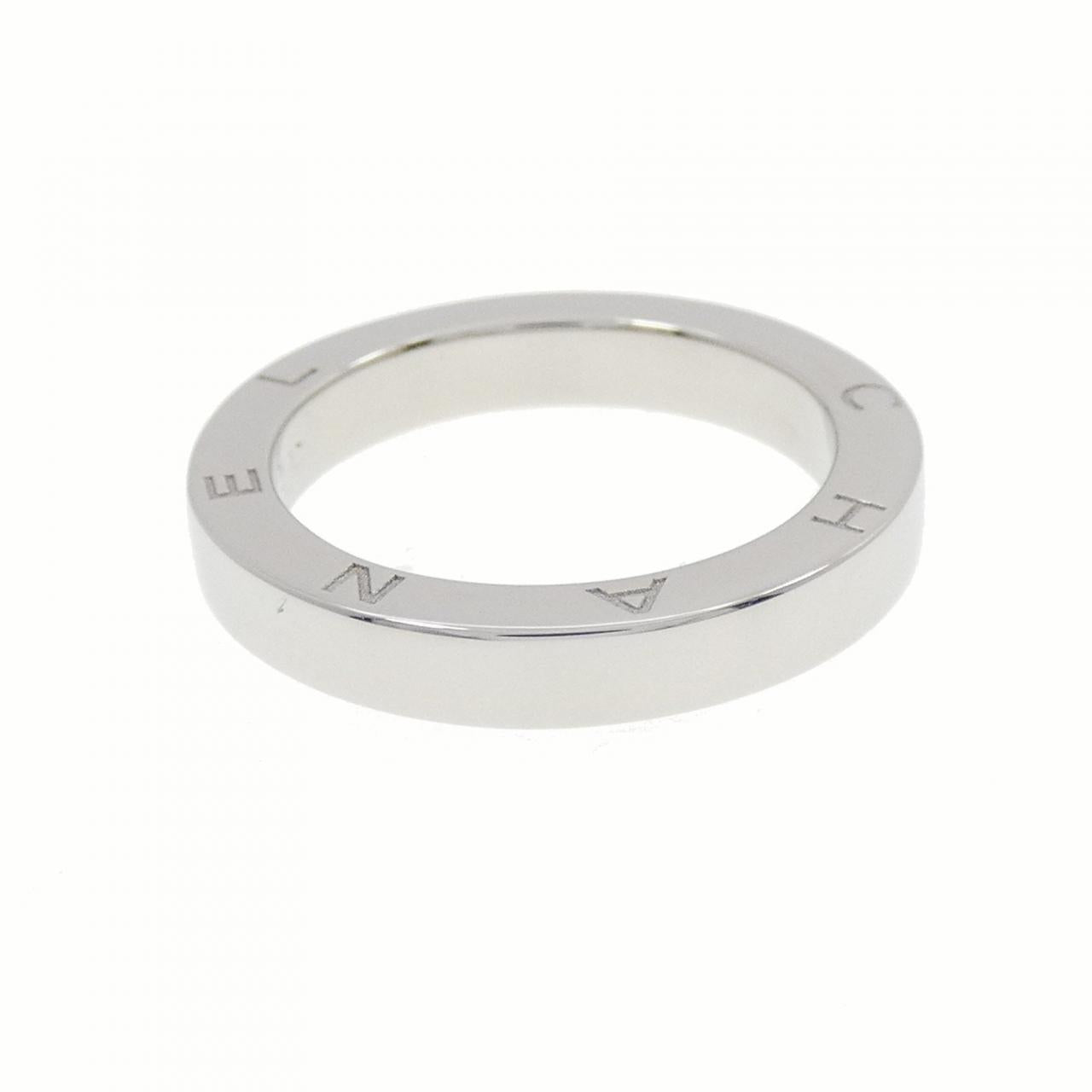 Chanel C Signature Platinum Ring Size 7