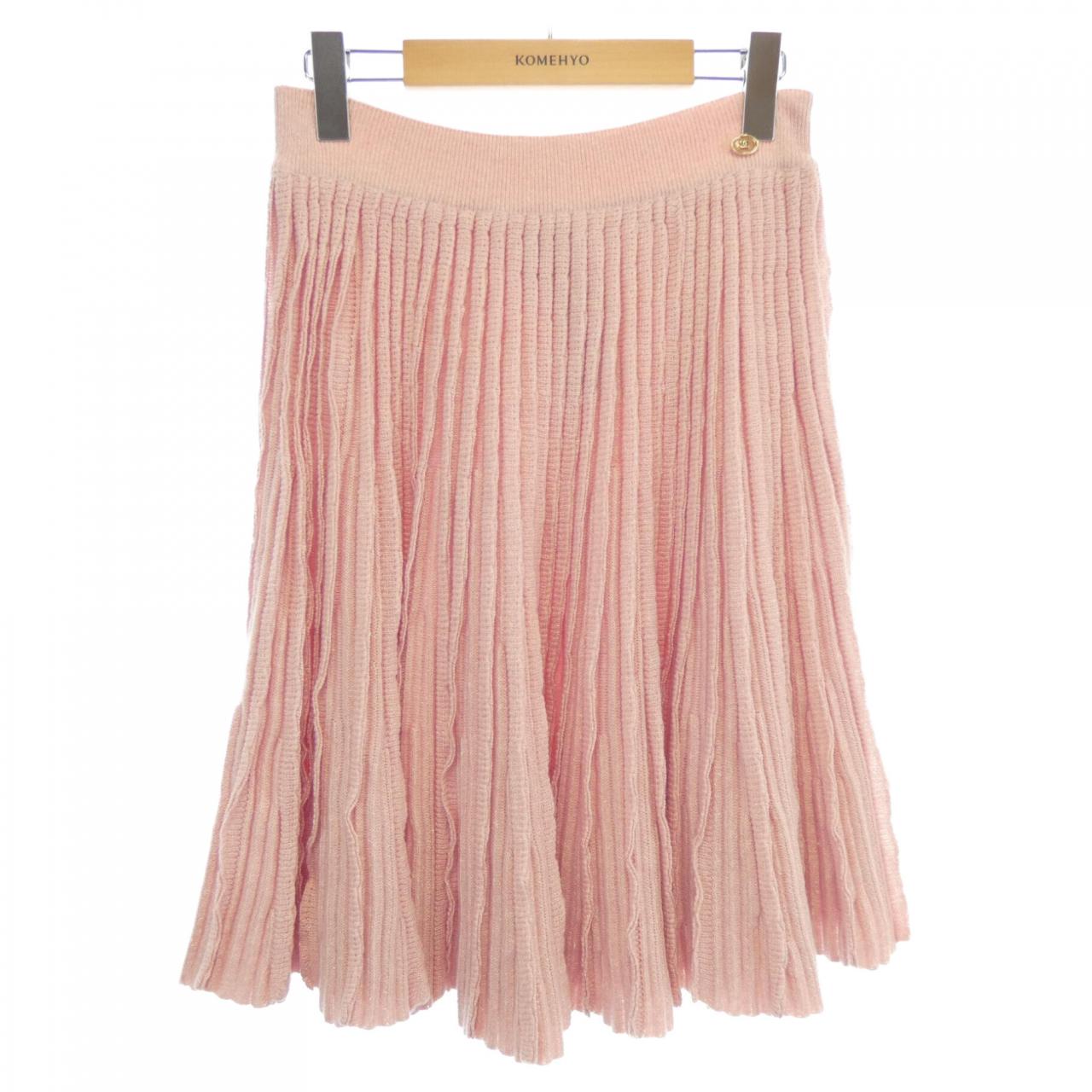 Chanel P45289K04798 Cashmere Skirt