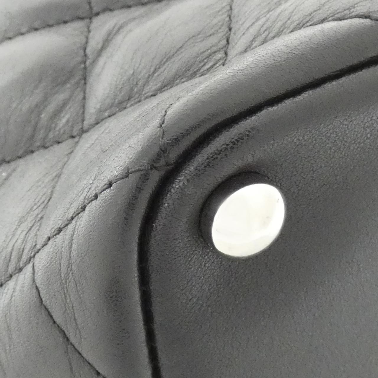 Chanel Cambon Line Calfskin Patent Leather Bag