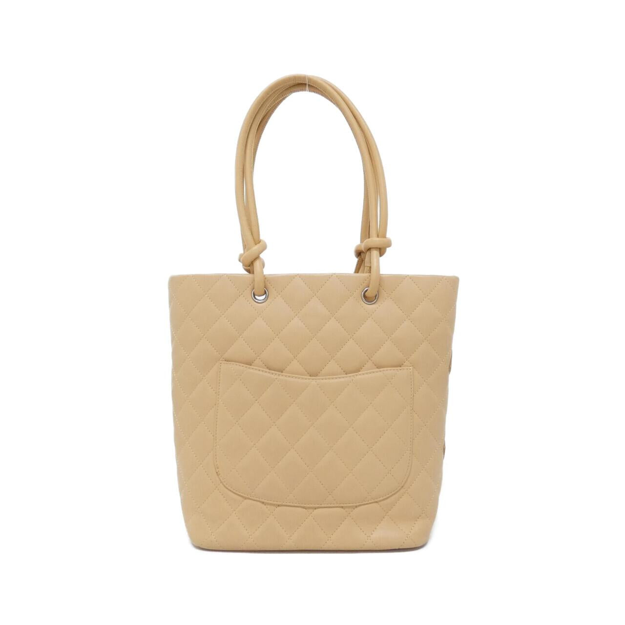 Chanel Cambon Line Calfskin Patent Leather Bag
