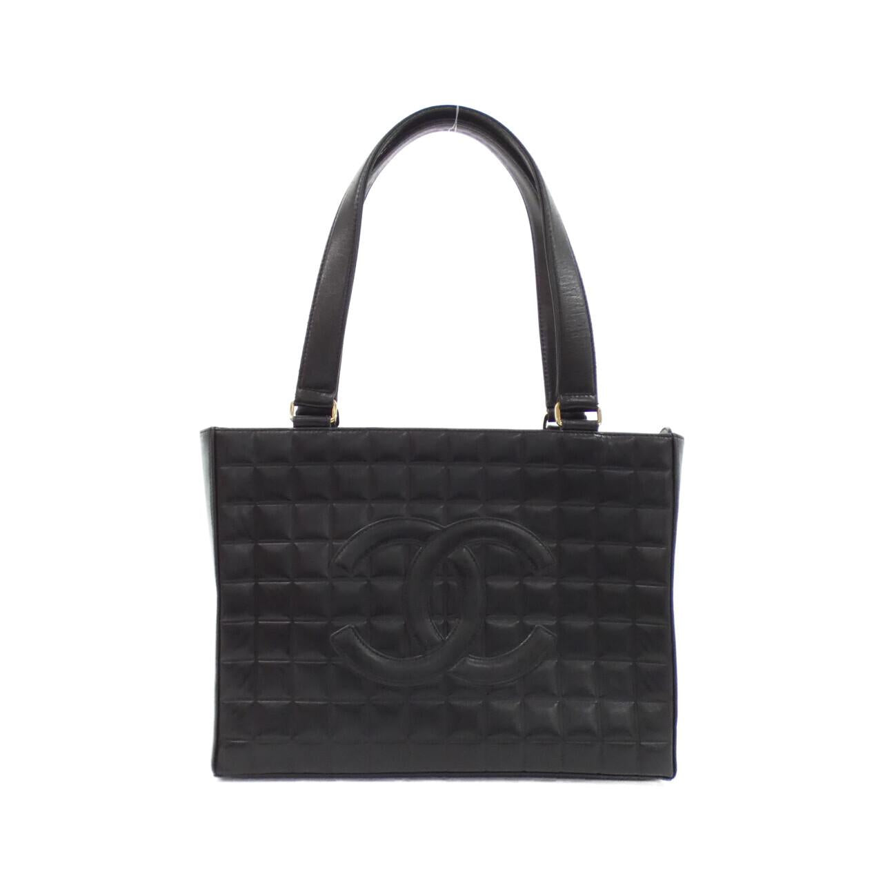 Chanel Choco Bar Lambskin Shoulder Bag