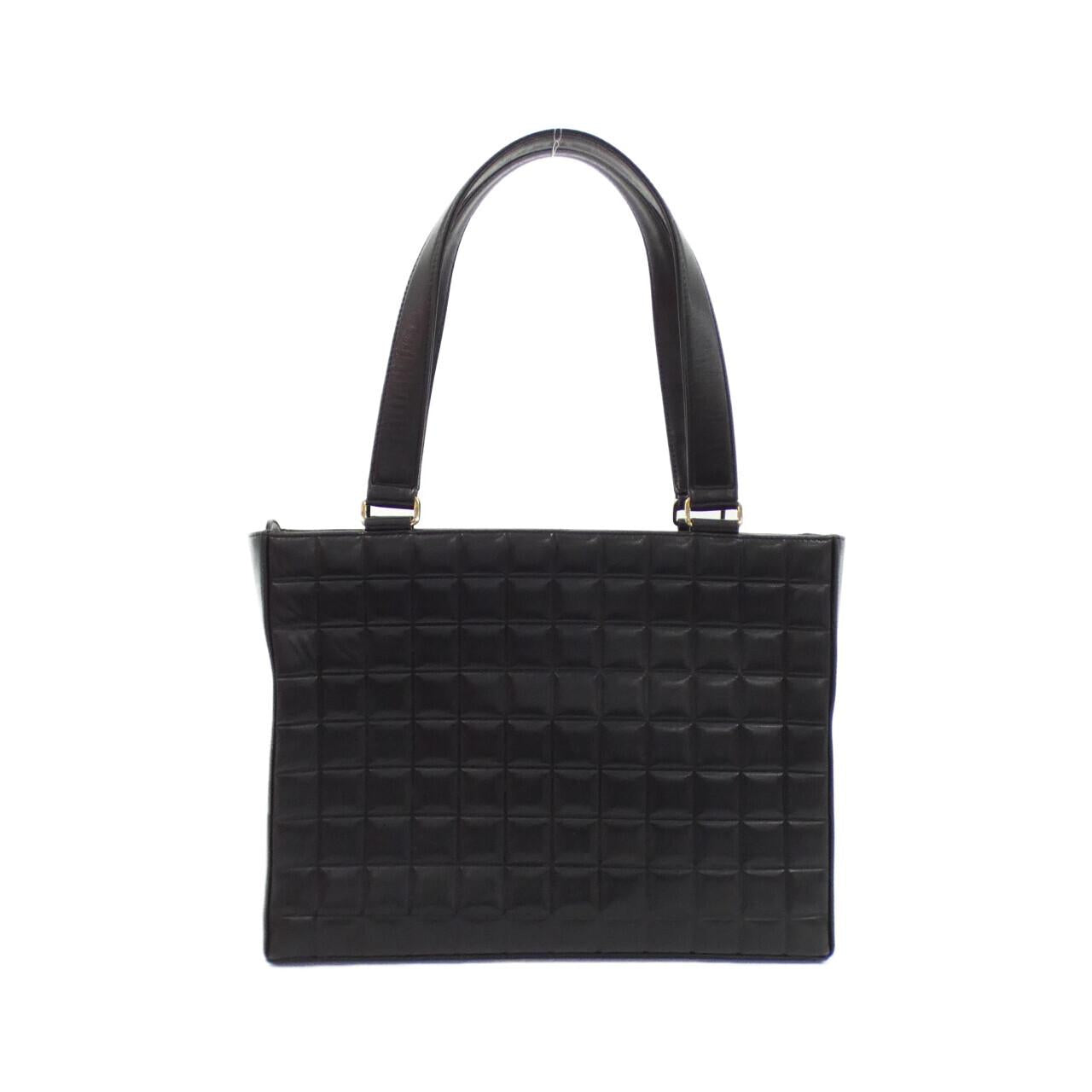 Chanel Choco Bar Lambskin Shoulder Bag