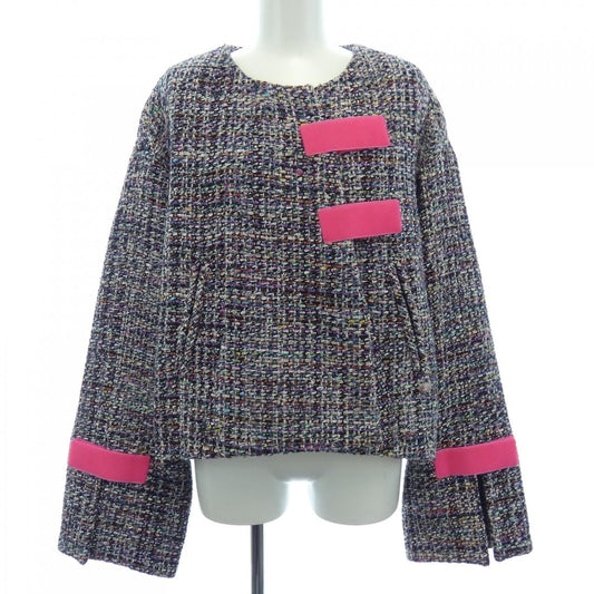 Chanel P56331V42437 Collarless Jacket Jacket