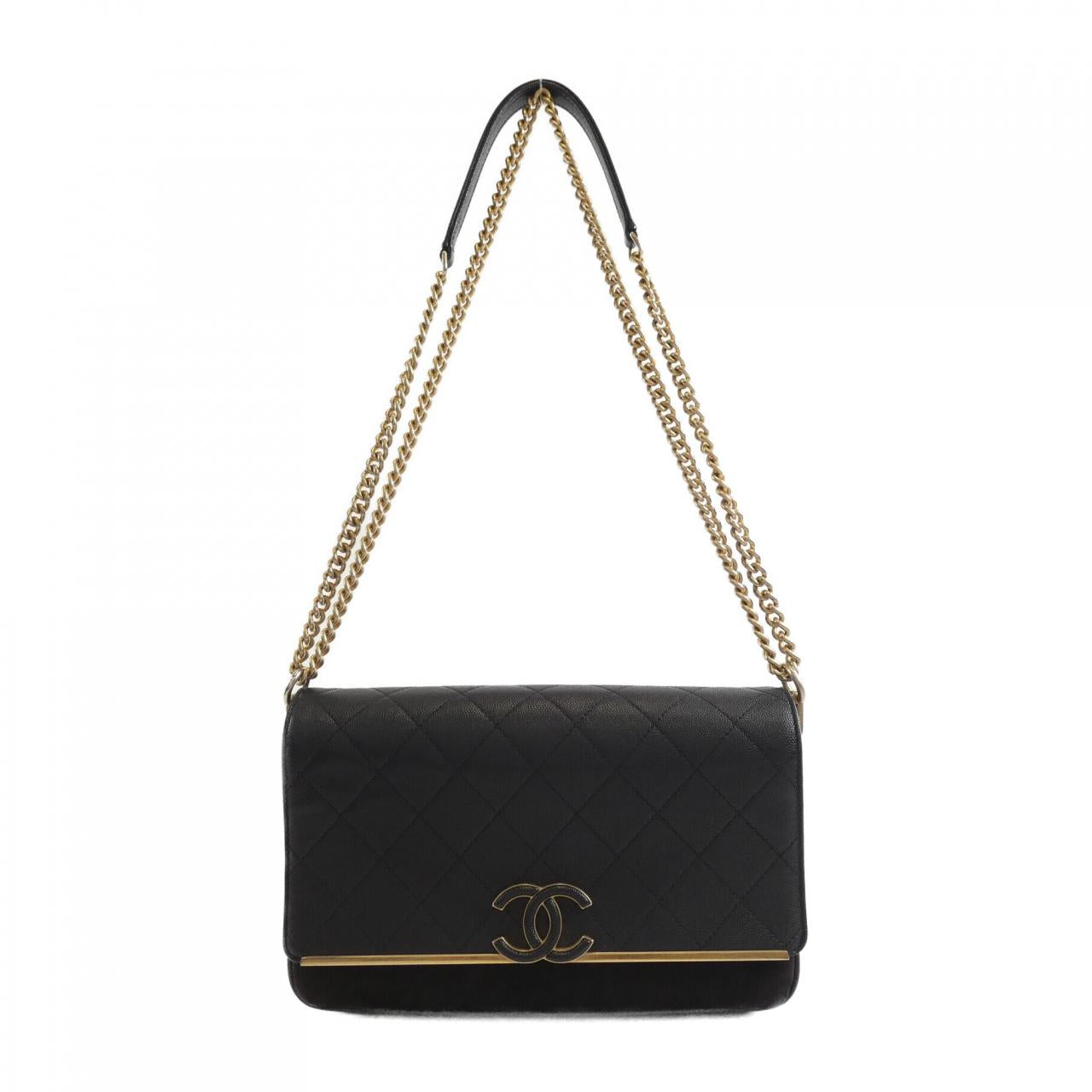 Chanel Caviar Skin Shoulder Bag