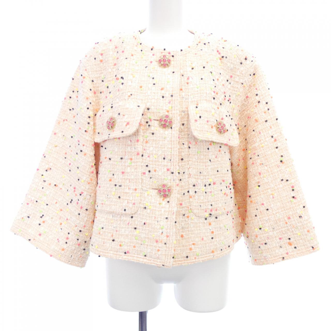 Chanel P61320V46591 Collarless Jacket