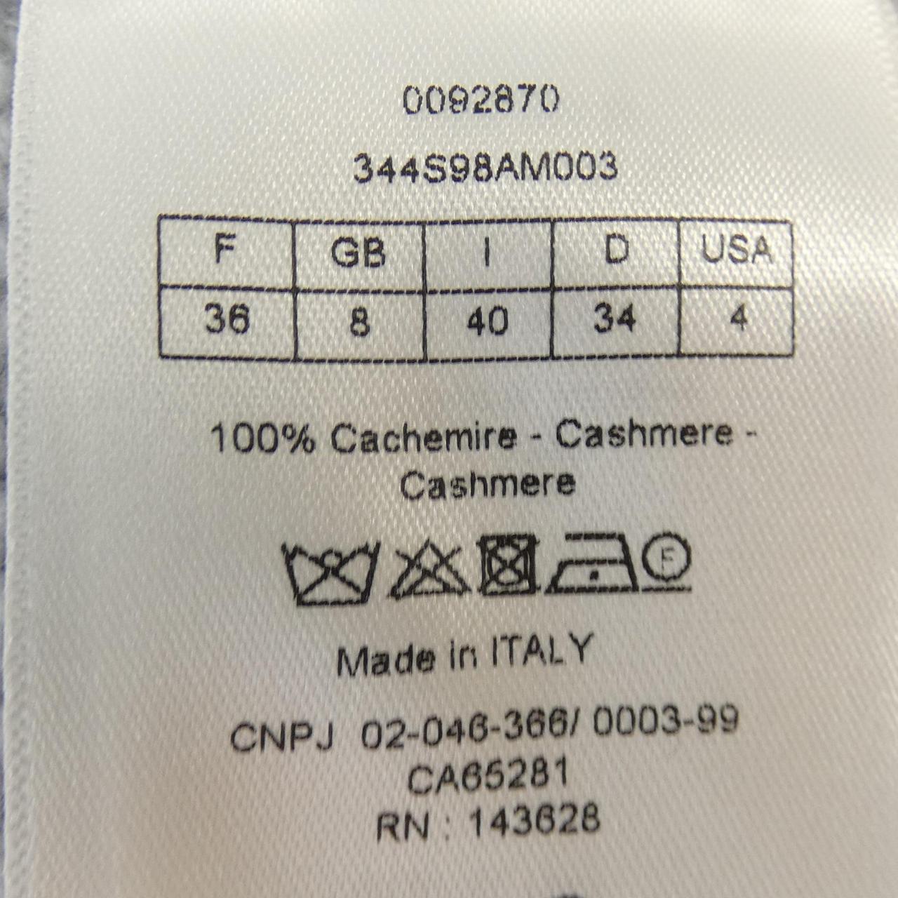 Christian Dior 100% Cashmere Knit