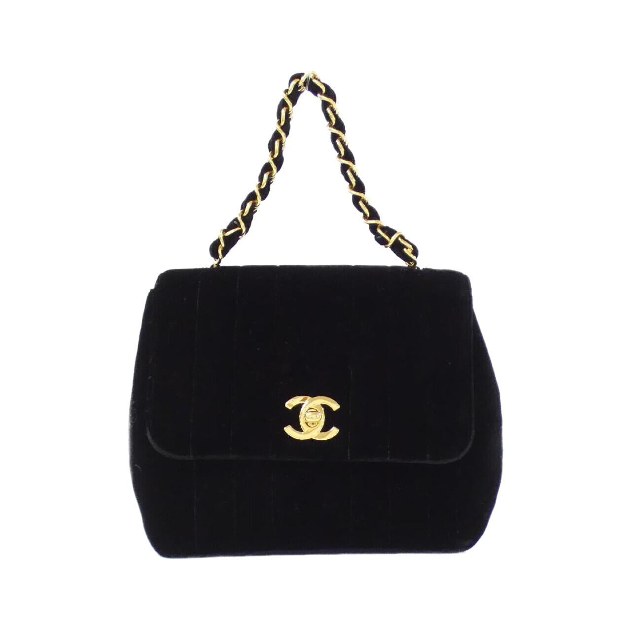 Chanel Velour Shoulder Bag