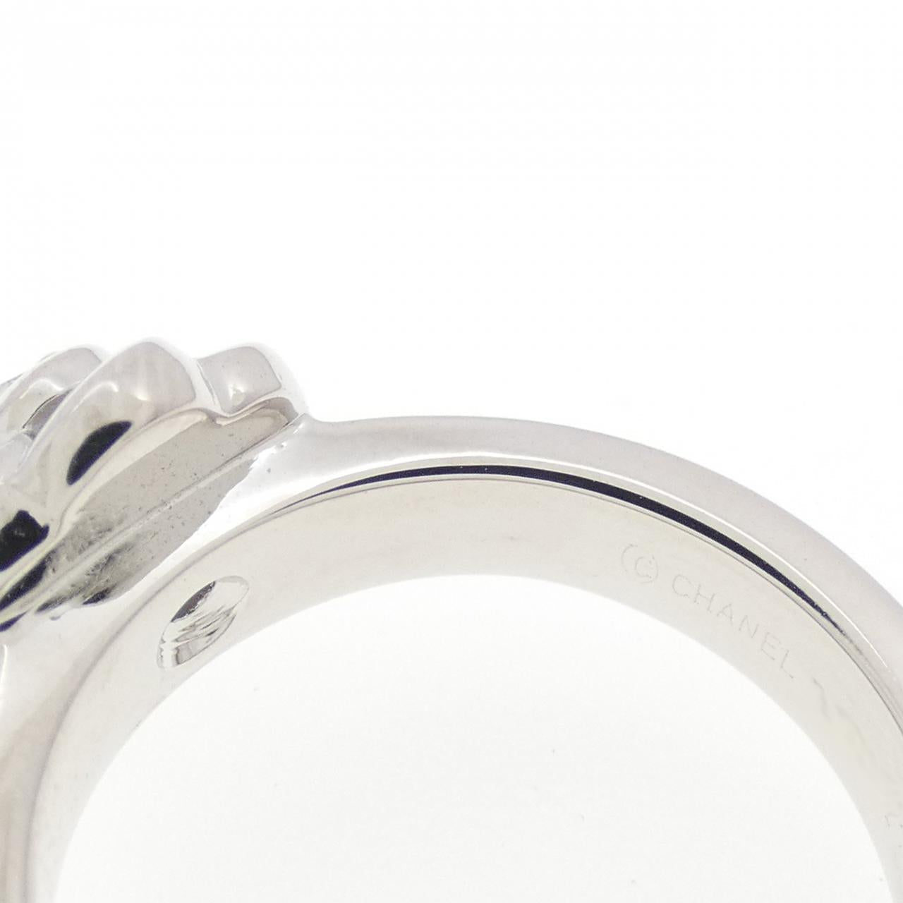 Chanel Camelia 750 White Gold Diamond Ring