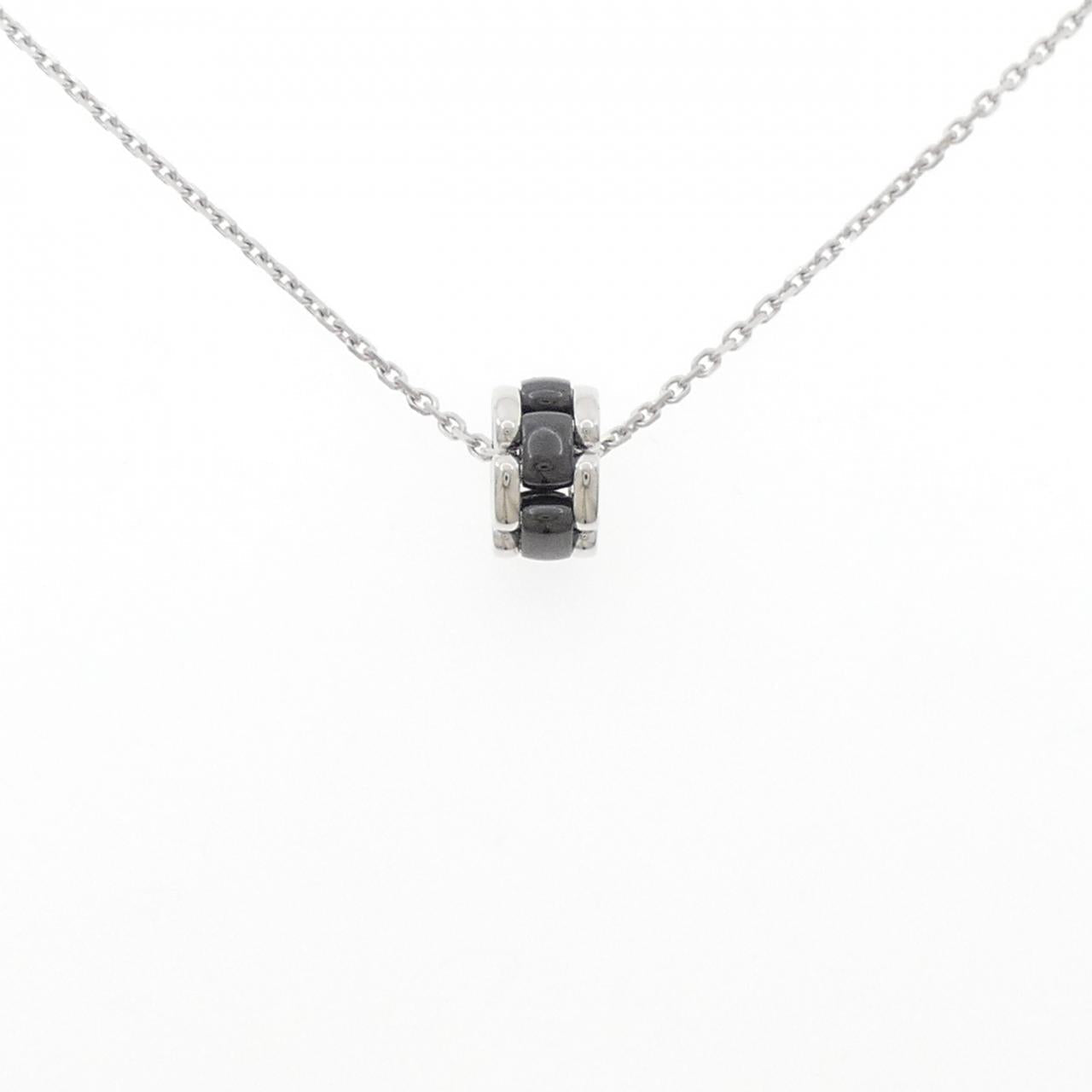 Chanel Ultra Collection 750 White Gold Ceramic Necklace