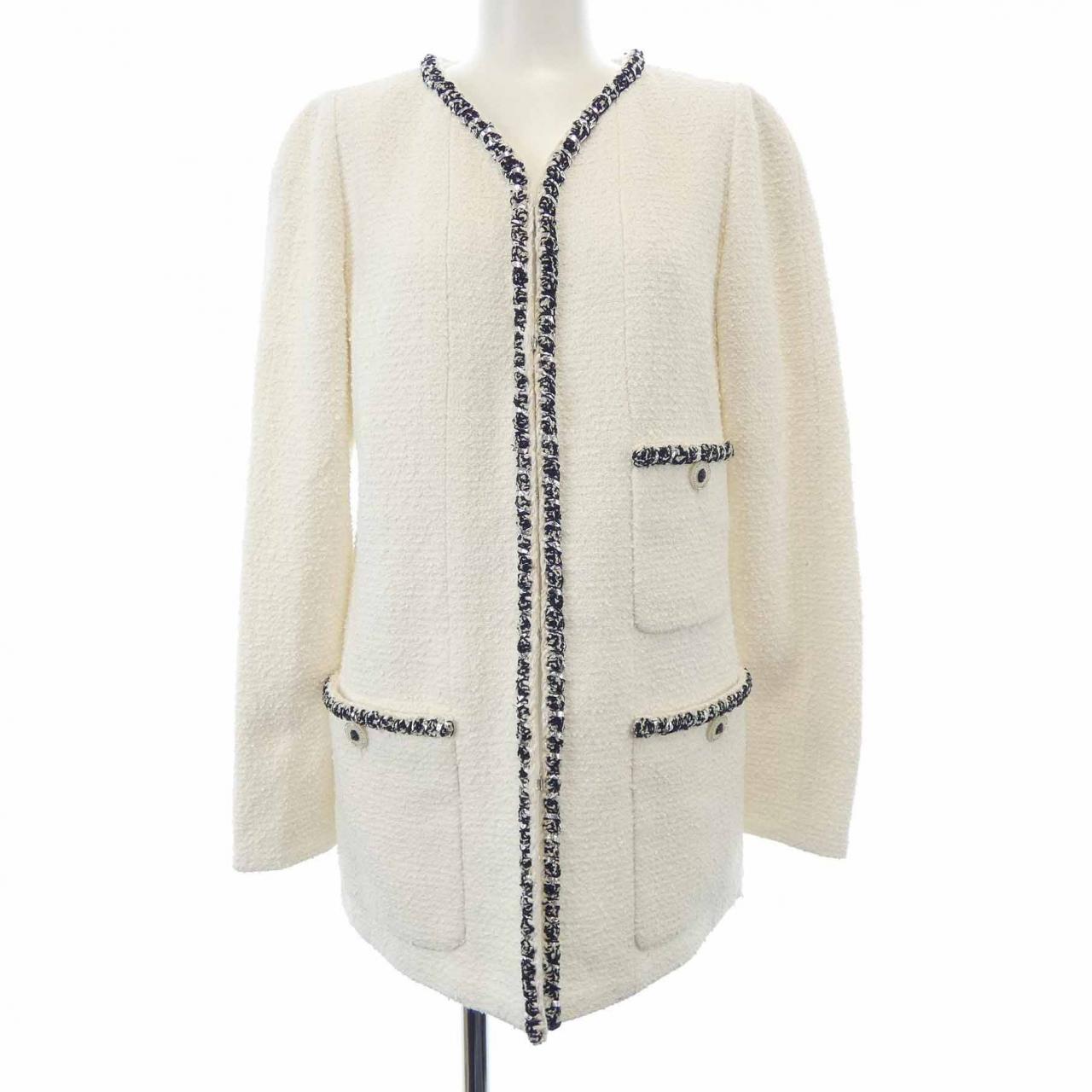Chanel P72407V64049 Collarless Jacket Jacket