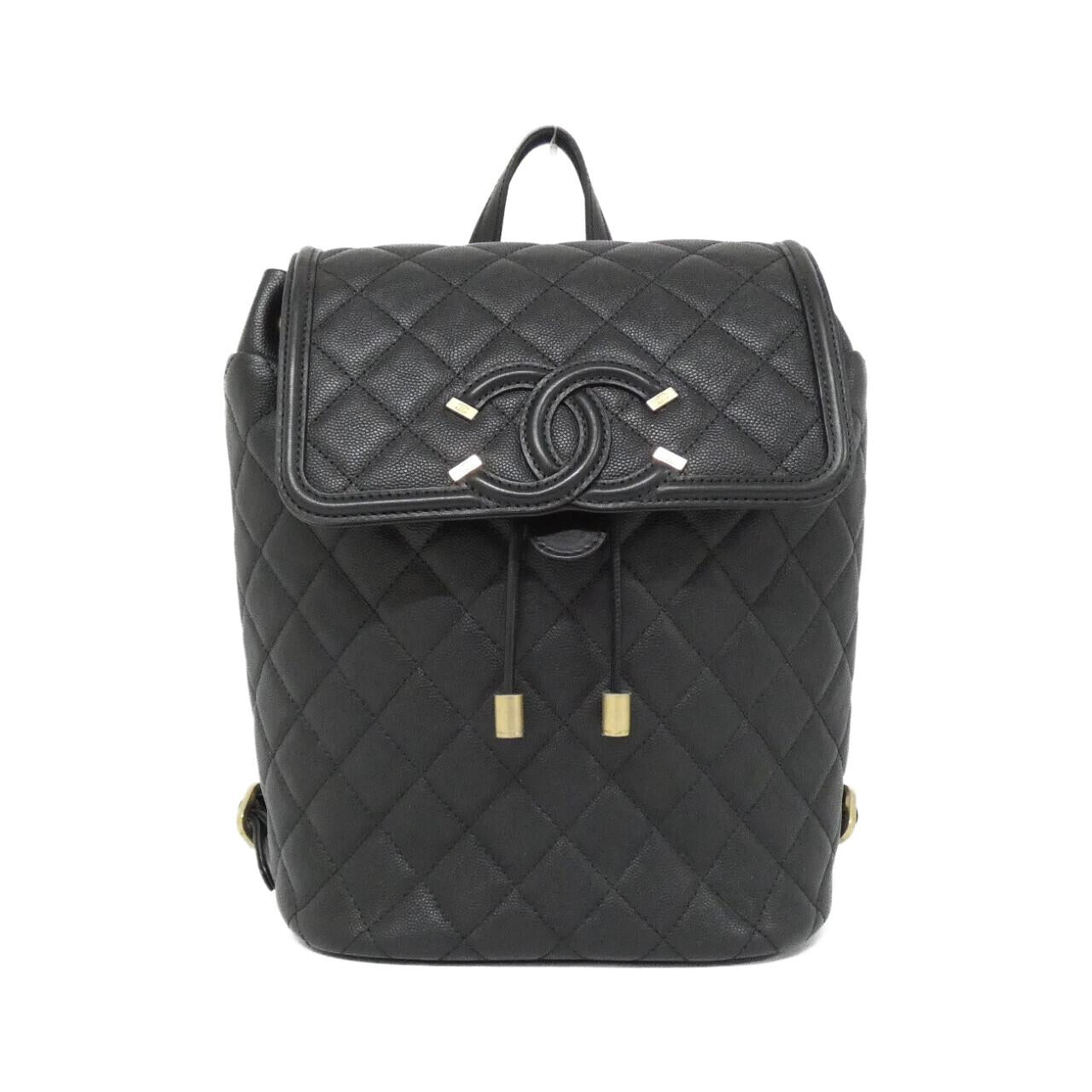 Chanel Caviar Skin Backpack