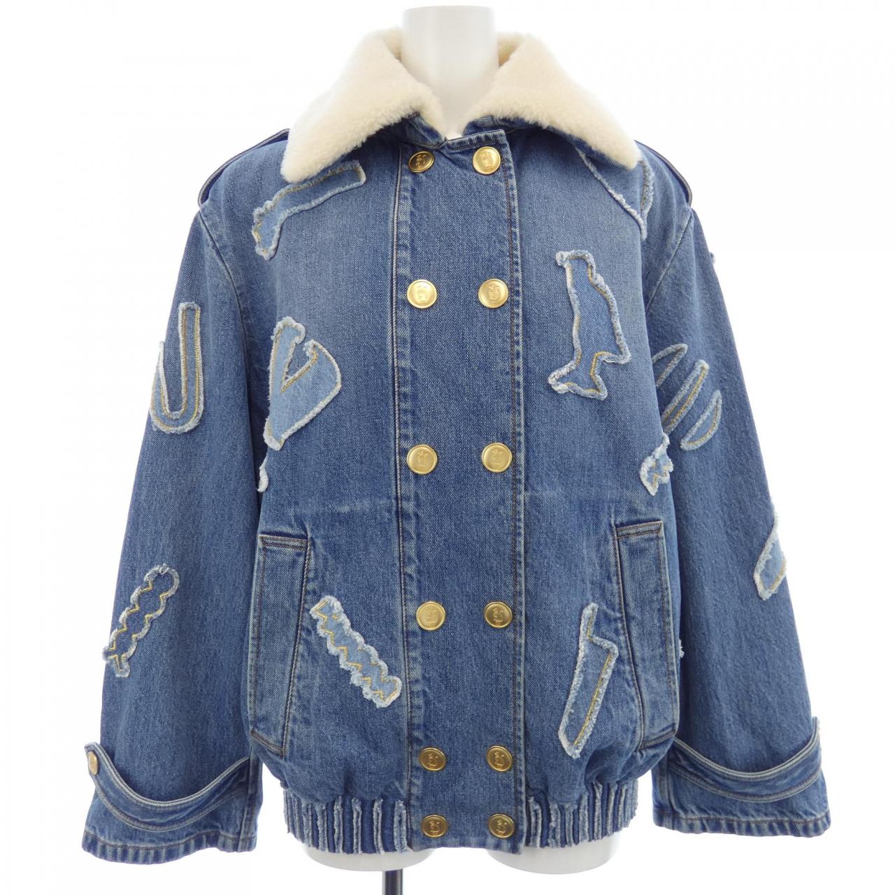 Chanel P61808V47197 Denim Jacket