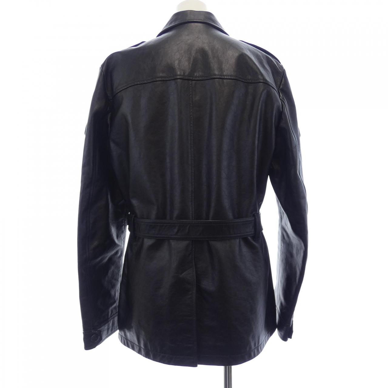 Saint Laurent 549285 YC2UI Leather Jacket