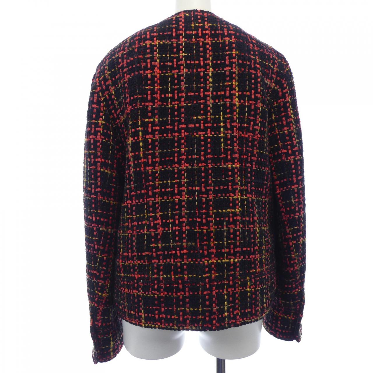 Chanel P73176V64615 Cashmere Blend Collarless Jacket