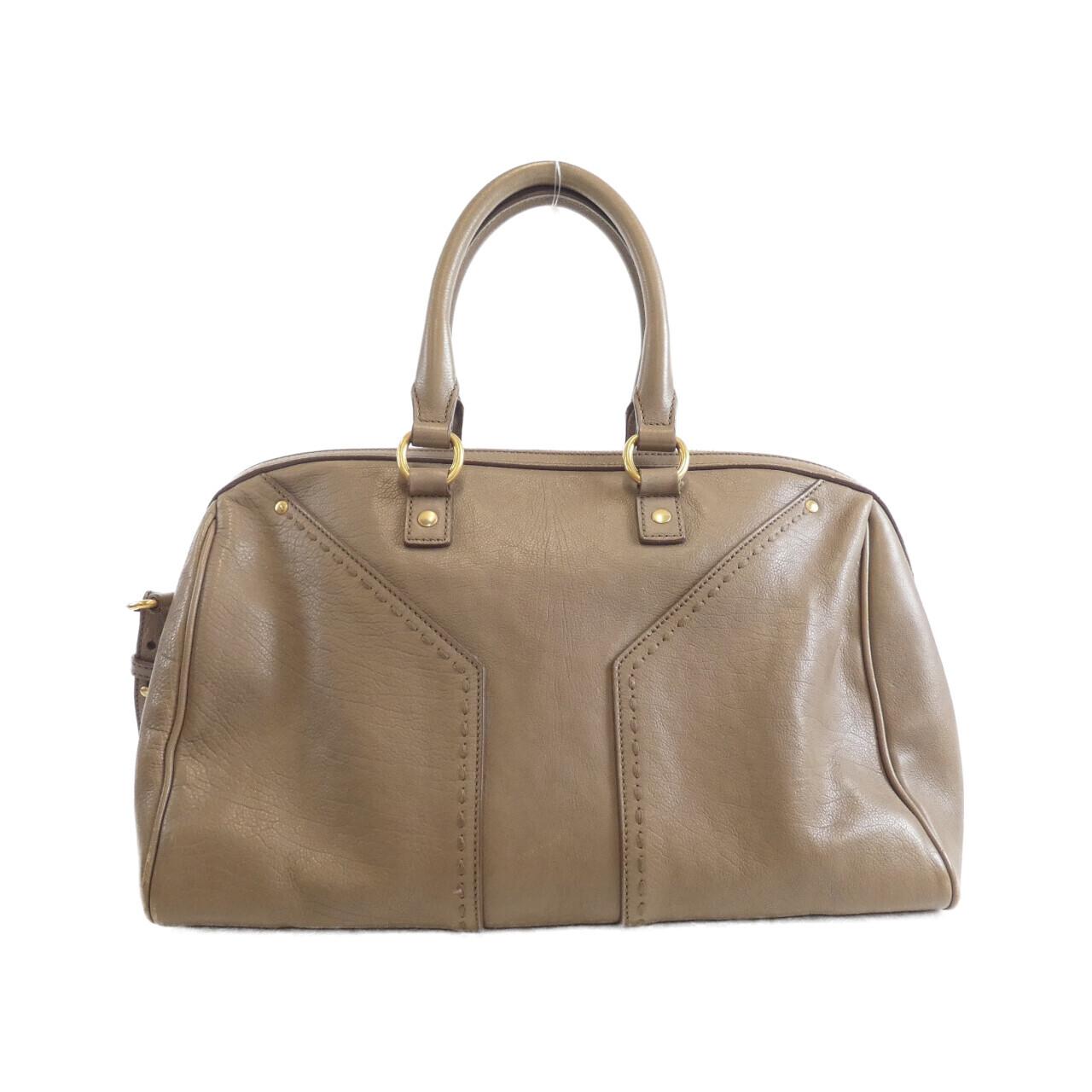 Yves Saint Laurent Weekly M  Leather Boston Bag