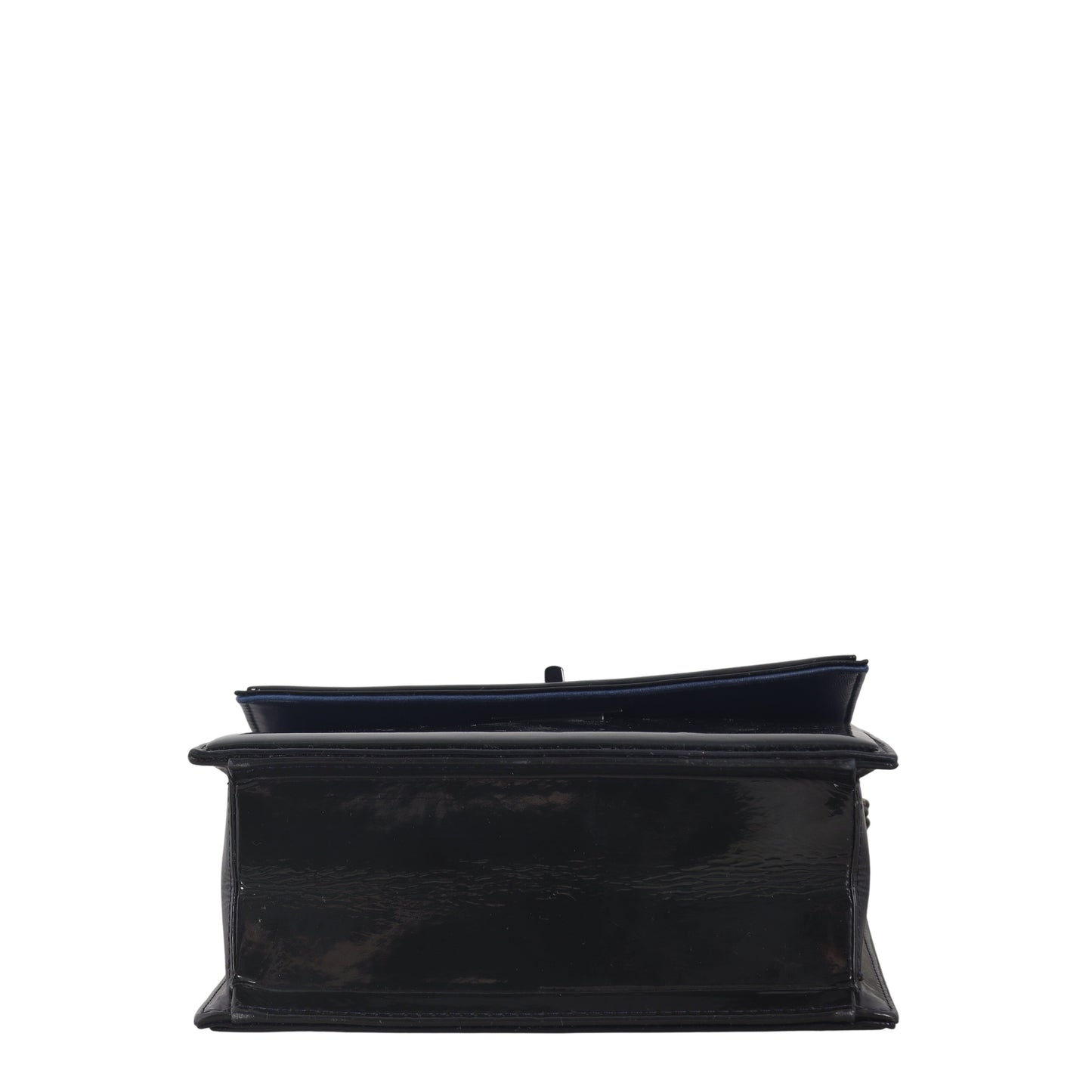Chanel Mademoiselle Lock Square Bag Patent