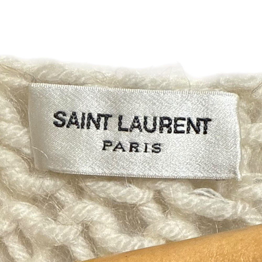 Saint Laurent Paris Mohair Knit Sweater