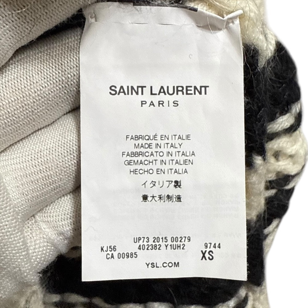 Saint Laurent Paris Mohair Knit Sweater