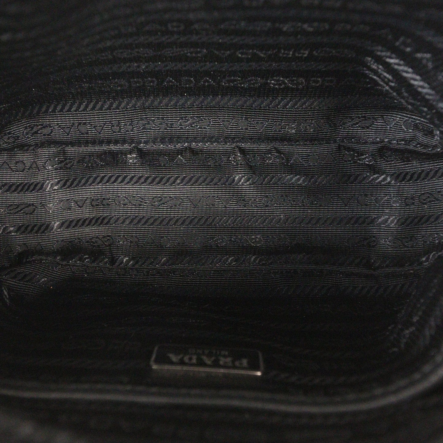 Prada Vitello Daino Zip Camera Bag