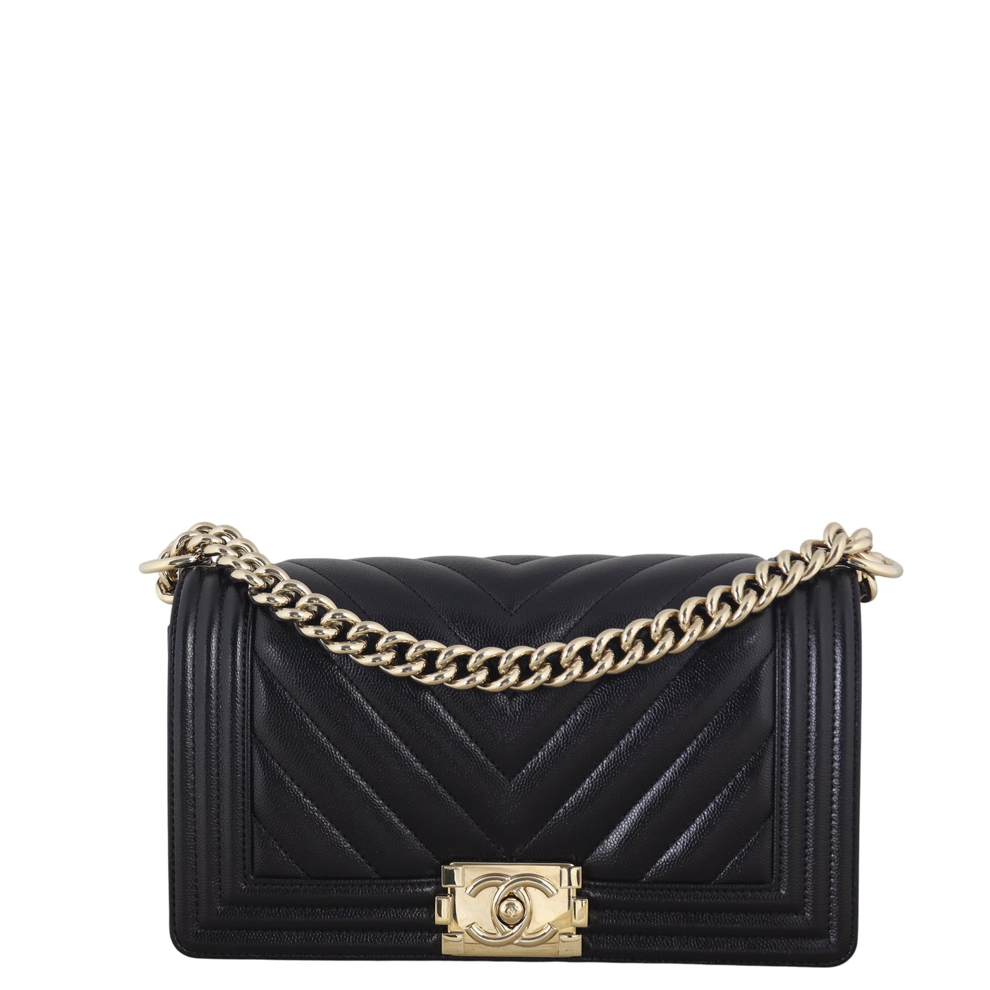 Chanel Boy Old Medium Chevron