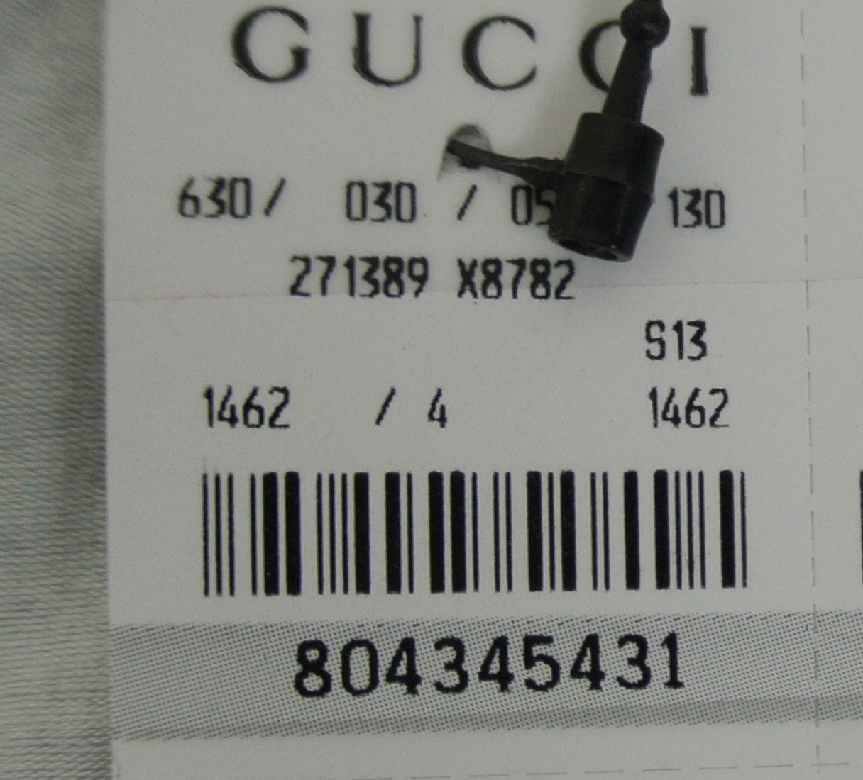 Gucci Kids Grey Long Sleeve Cashmere Turtle Neck Top Shirt With Script (Size 4)
