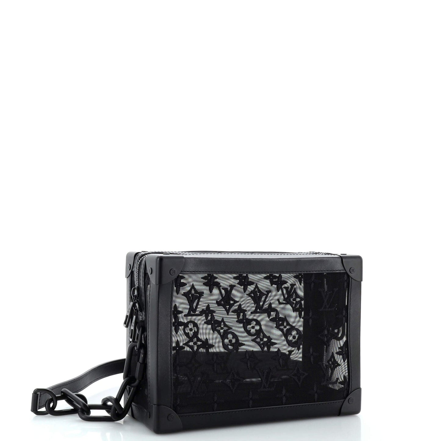 Louis Vuitton Soft Trunk Bag Monogram See Through Mesh
