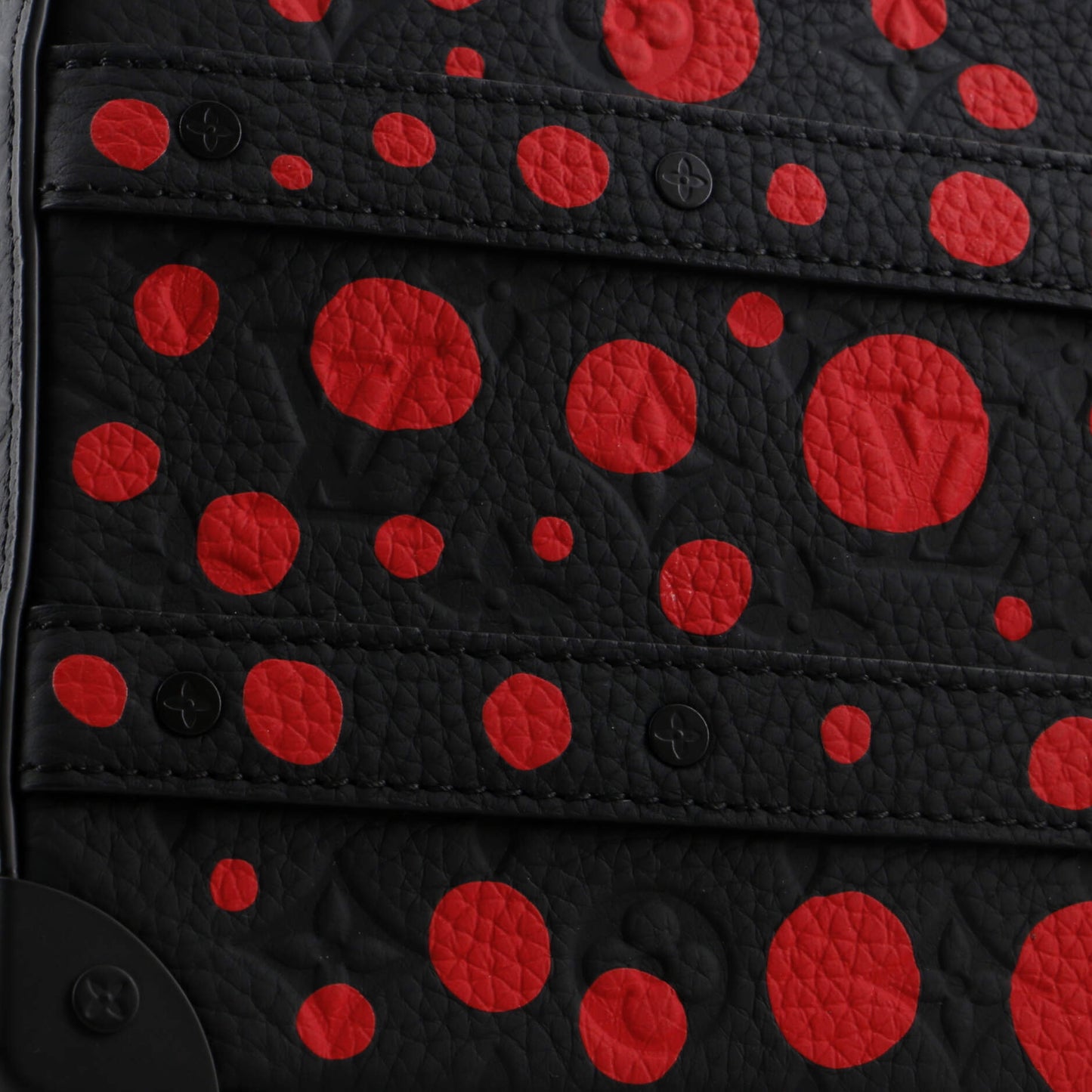 Louis Vuitton Handle Soft Trunk Bag Yayoi Kusama Infinity Dots Monogram Taurillon Leather