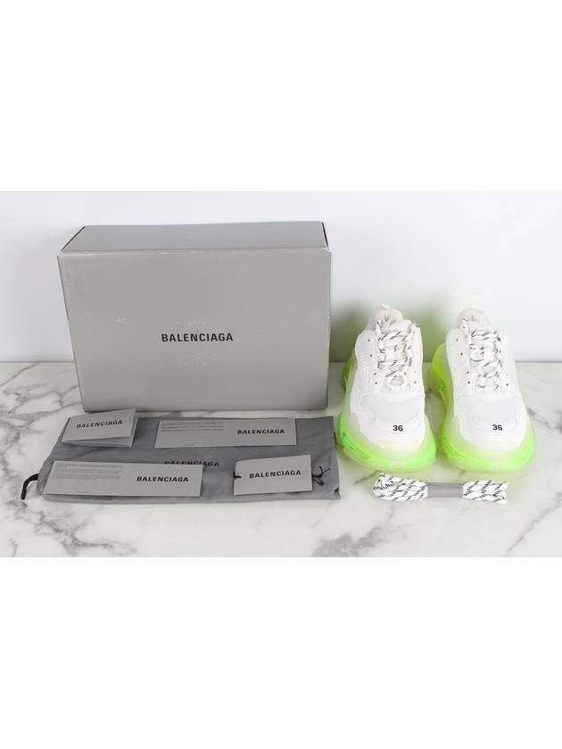 Luxury Balenciaga Trending 2025 Triple S Neon 36 230