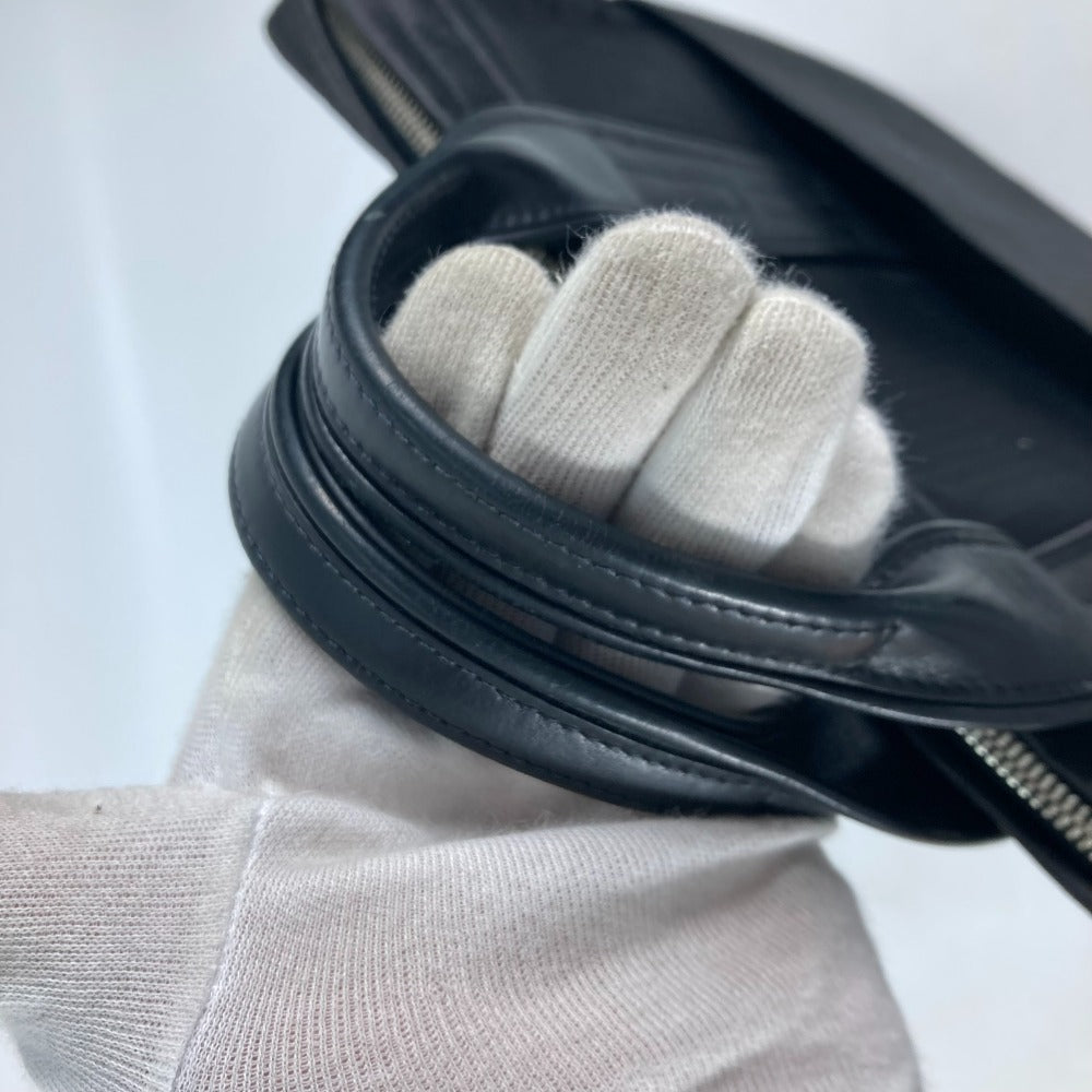 HERMES Business bag Nylon black 2WAY Acapulco Odinatur Women  d
