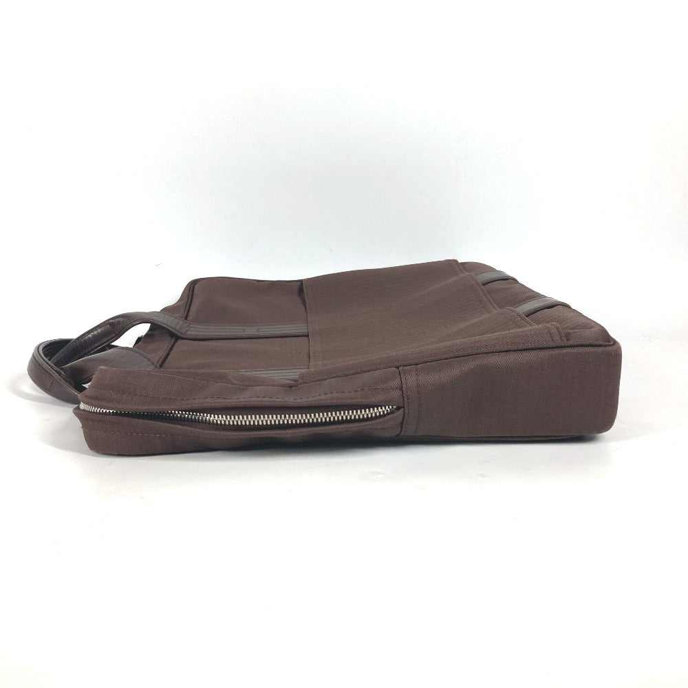 HERMES Business bag Nylon Brown Shoulder Acapulco Odinatur mens  d