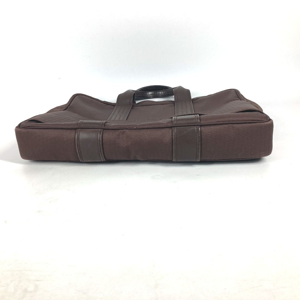 HERMES Business bag Nylon Brown Shoulder Acapulco Odinatur mens  d