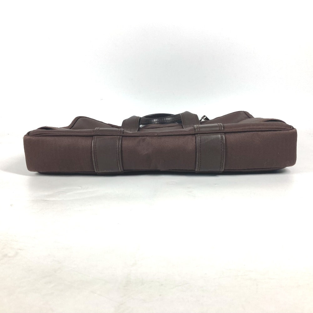 HERMES Business bag Nylon Brown Shoulder Acapulco Odinatur mens  d