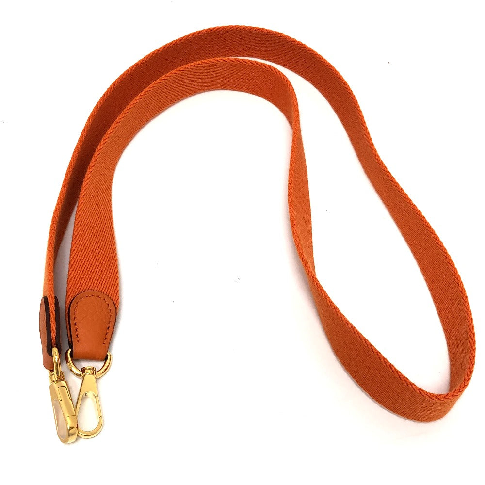 HERMES Shoulder Bag Taurillon Clemence Orange Evelyn TPM Women  d