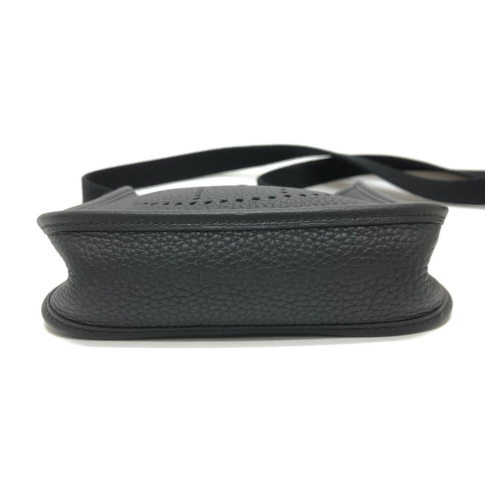 HERMES Shoulder Bag H069426CK Taurillon Clemence black Evelyn TPM Amazone Women  d