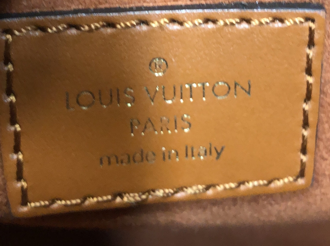Louis Vuitton Petit Bucket NM Bag Raffia with Leather