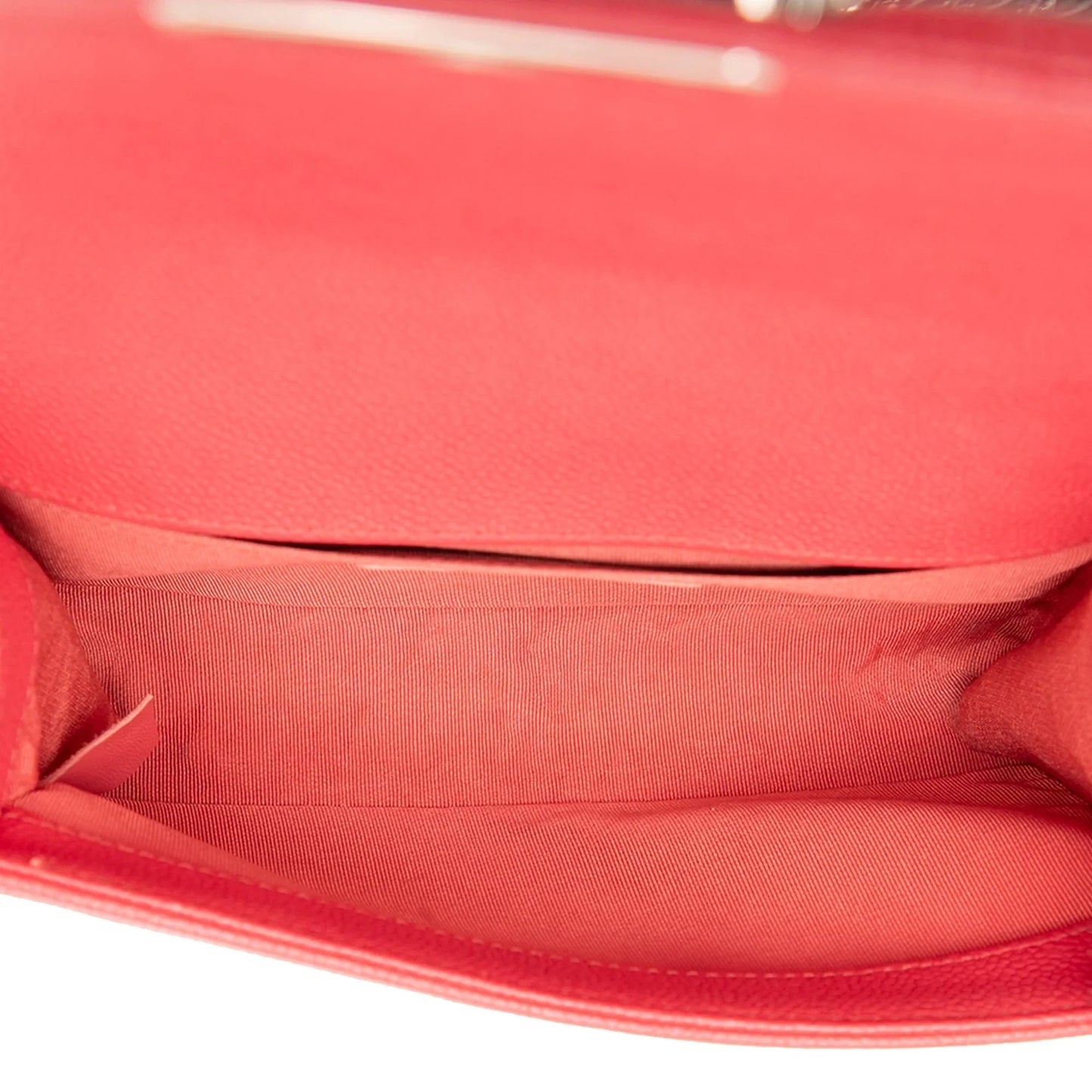 Red Chanel Small Quilted Caviar Boy Flap Crossbody Bag