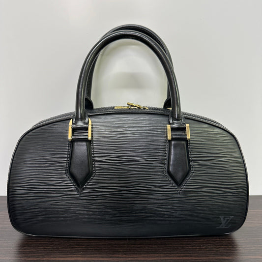Louis Vuitton Epi Jasmine Handbag Black Leather  LB123072