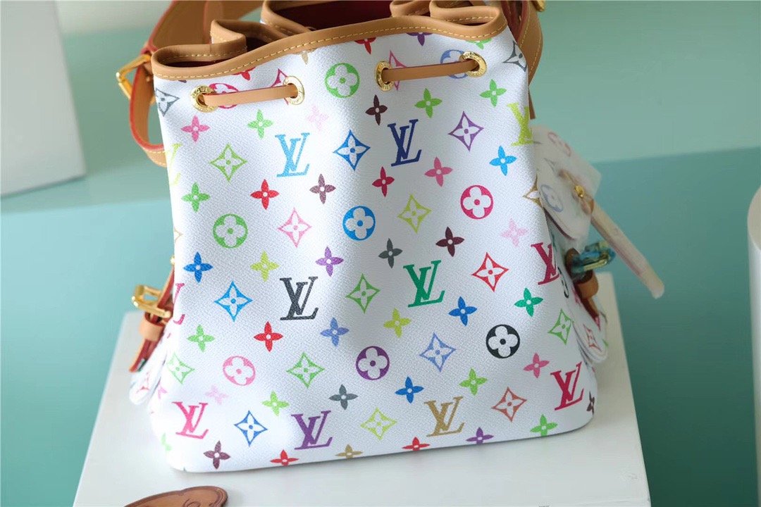 Top Quality Noe BB Monogram Monogram Multicolore White For Women,  Shoulder And Crossbody Bags 13.4in/34cm Top Quality