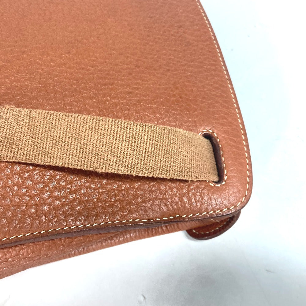 HERMES Backpack leather Brown Sherpa PM Women  d