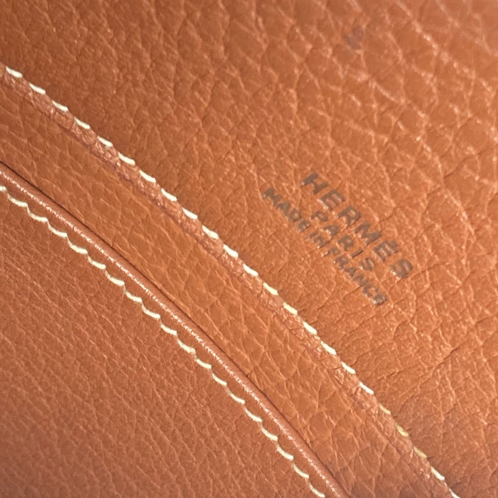 HERMES Backpack leather Brown Sherpa PM Women  d