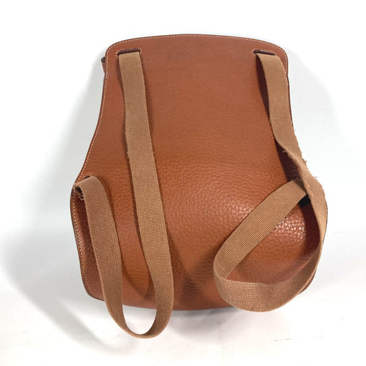HERMES Backpack leather Brown Sherpa PM Women  d