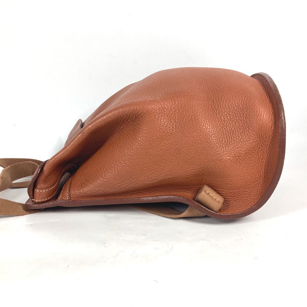 HERMES Backpack leather Brown Sherpa PM Women  d