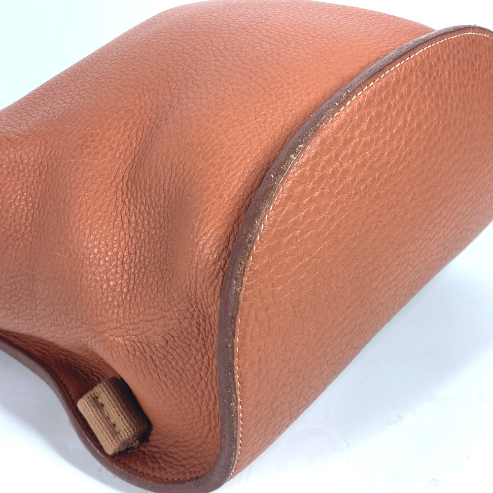 HERMES Backpack leather Brown Sherpa PM Women  d