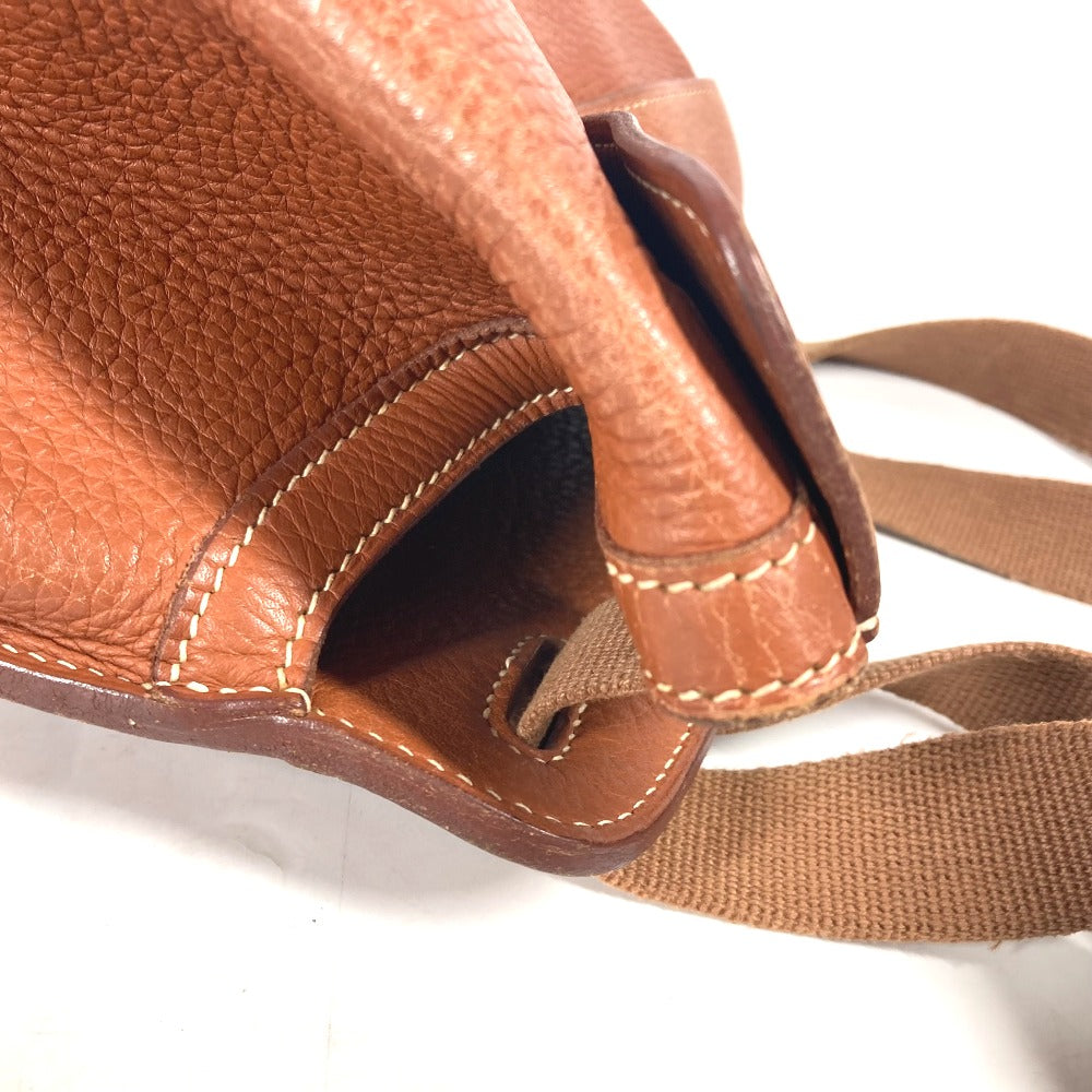 HERMES Backpack leather Brown Sherpa PM Women  d