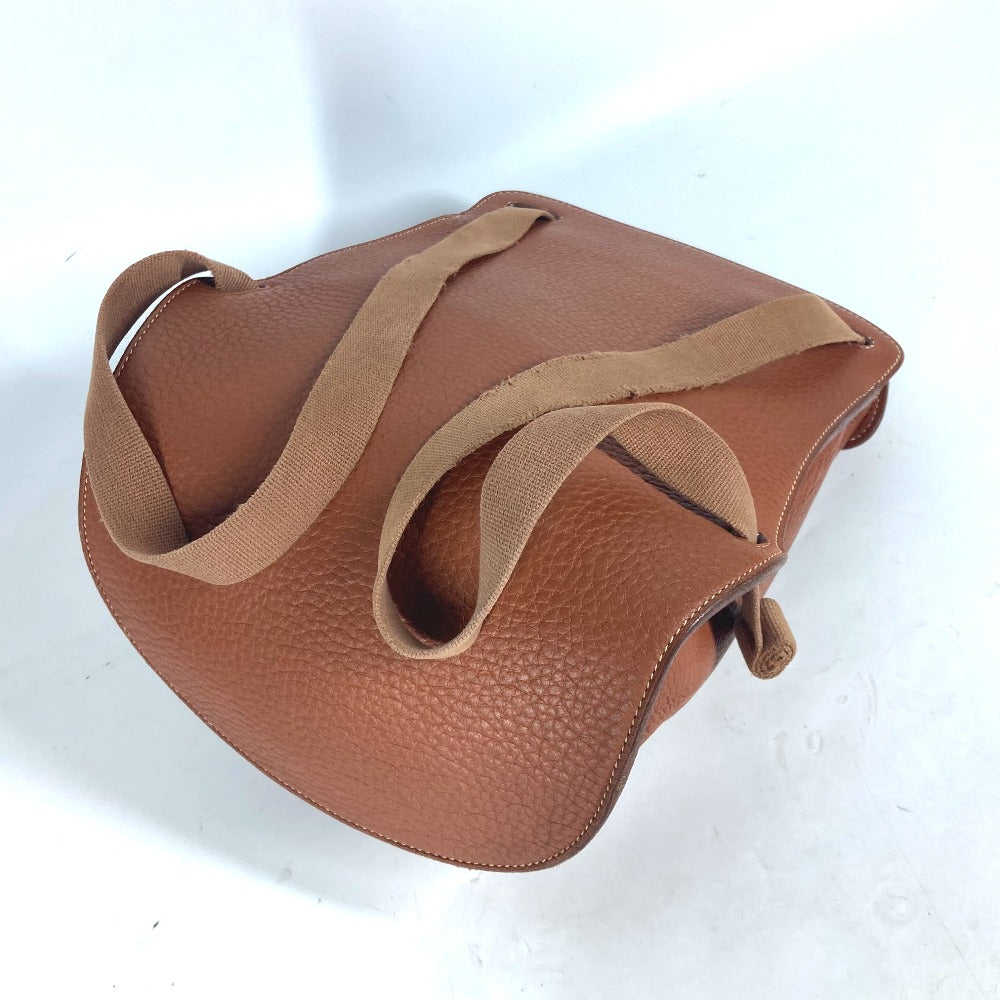 HERMES Backpack leather Brown Sherpa PM Women  d