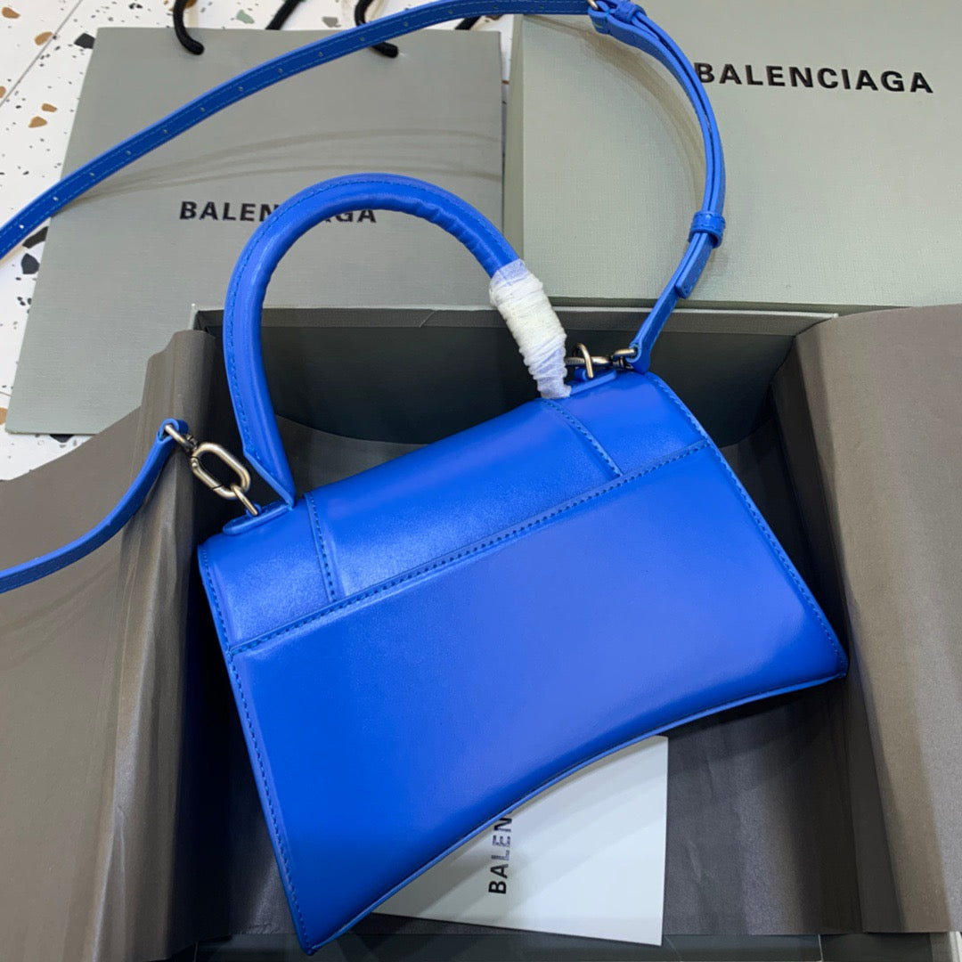 Top Quality Hourglass Small Handbag In Dark Blue, For Women,  Bags 9in/23cm