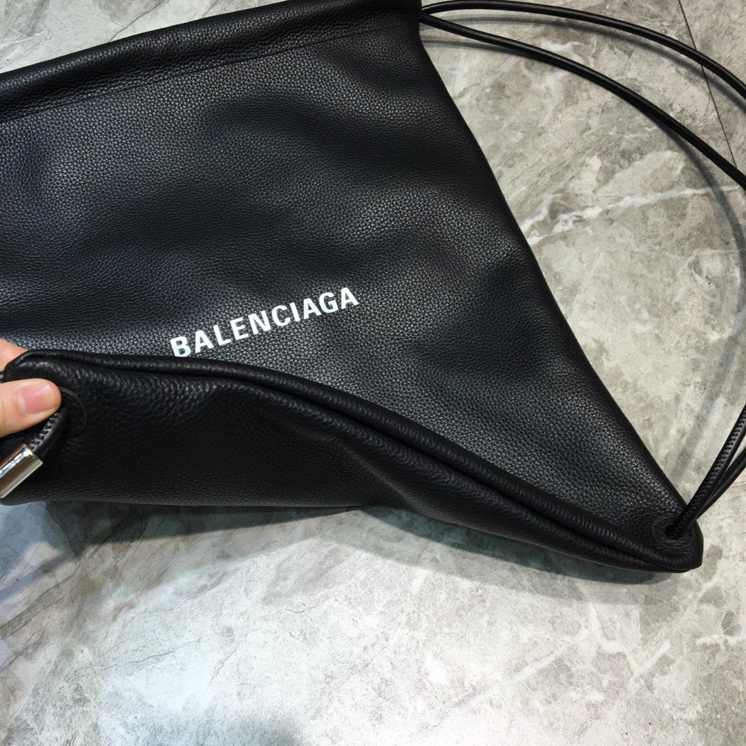 Top Quality Everyday Drawstring Backpack In Black, For Women,  Bags 18.5in/47cm