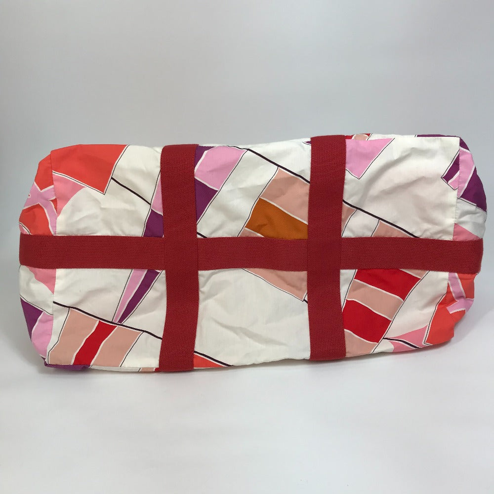 HERMES Tote Bag canvas multicolor Cabas Drapeaux au vent rope handle Women  d