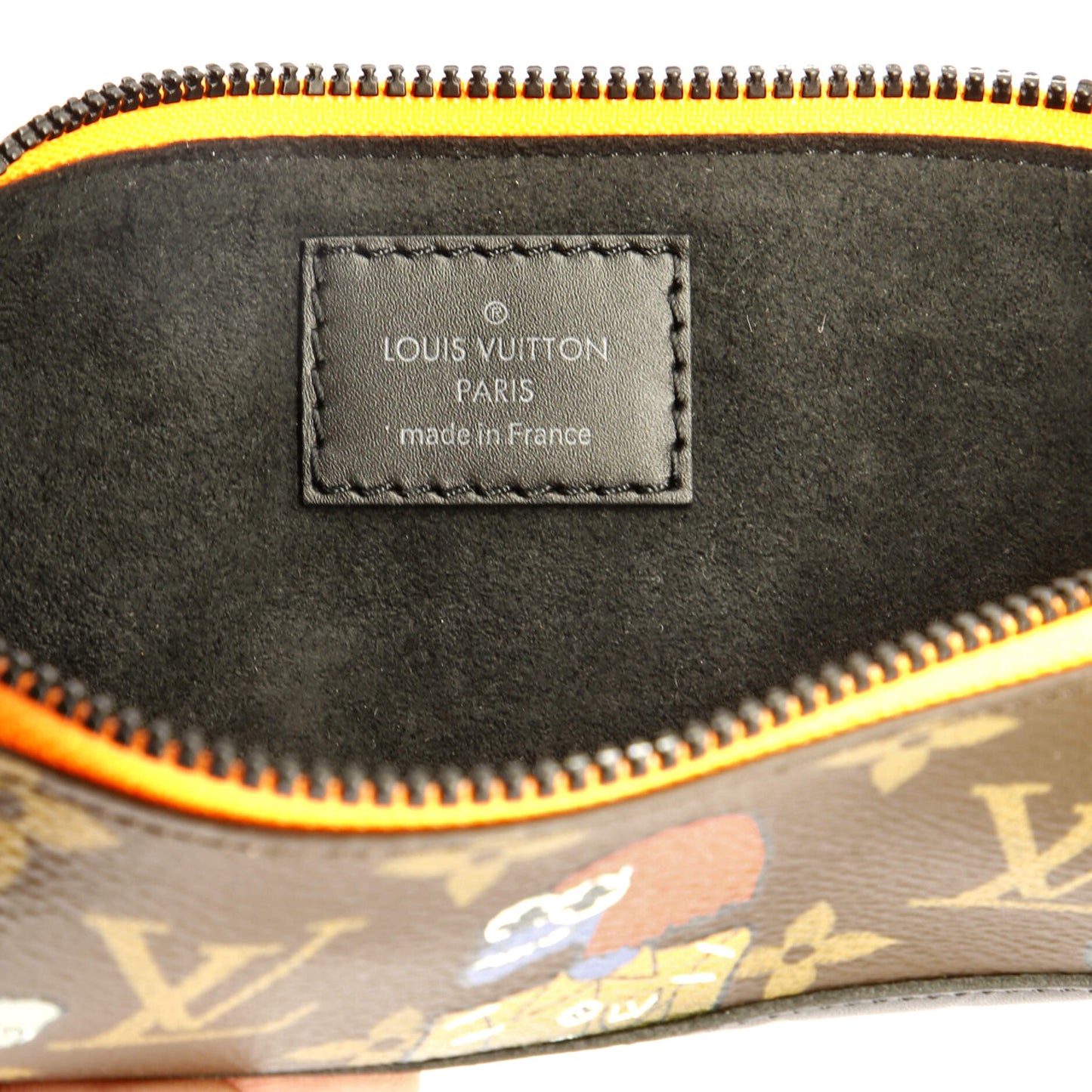 Louis Vuitton Elizabeth Pencil Pouch LV Friends Printed Monogram Canvas