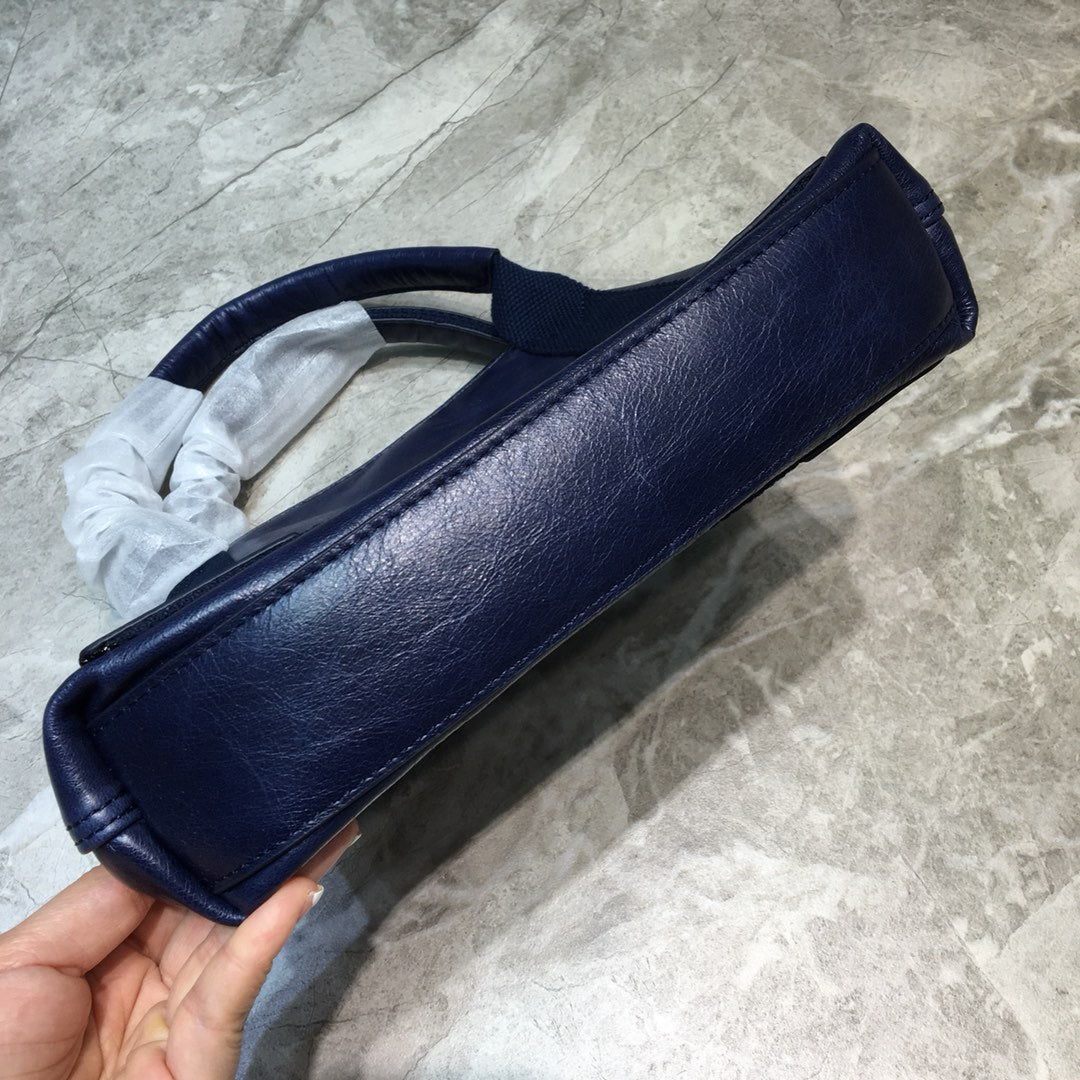 Top Quality Navy XS Tote Bag In Blue, For Women,  Bags 12.6in/32cm